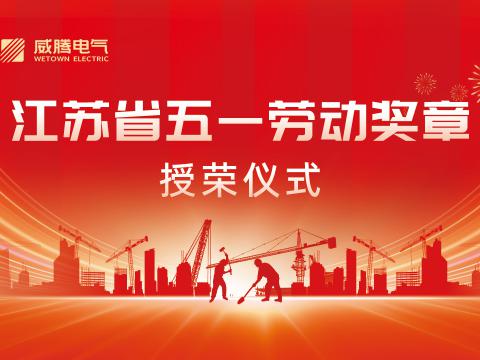 喜報！蔣文功董事長榮獲“2024年江蘇省五一勞動獎章”