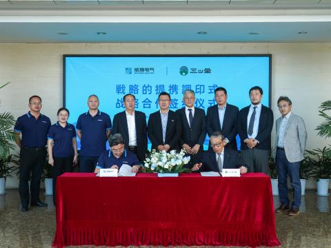 威騰電氣與日本三ッ星株式會社正式達成戰略合作